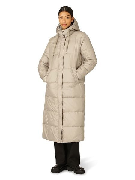 Ilse Jacobsen Płaszcz pikowany w kolorze beżowym rozmiar: 40. Brązowe płaszcze Ilse Jacobsen, bez wzorów, bez kaptura. Za 395.45 zł.