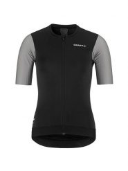 Craft Koszulka kolarska "ADV Aero Jersey" w kolorze czarnym rozmiar: M. Czarne t-shirty sportowe Craft, m, bez wzorów, z jersey, bez ramiączek, rowerowe. Za 155.15 zł.