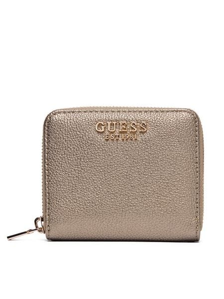 Guess Portfel Laurel II Slg SWBG74 59137 Złoty. Żółte portfele Guess, z aplikacjami, ze skóry. Za 179.99 zł.