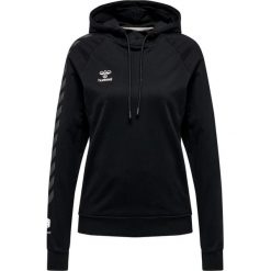 Damska bawełniana bluza z kapturem Hummel Move Grid. Czarne bluzy Hummel, m, bez wzorów, z bawełny, z kapturem, na fitness i siłownię. Za 159.99 zł.