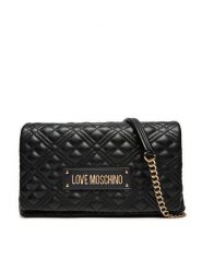 LOVE MOSCHINO Torebka JC4230PP0LLA0000 Czarny. Czarne torebki klasyczne Love Moschino, bez wzorów, ze skóry, bez dodatków. Za 639.99 zł.