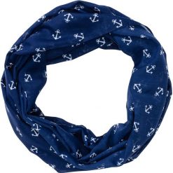 Szal koło "Kotwice" bonprix niebiesko-biały. Szaliki i kominy marki bonprix. Za 44.99 zł.