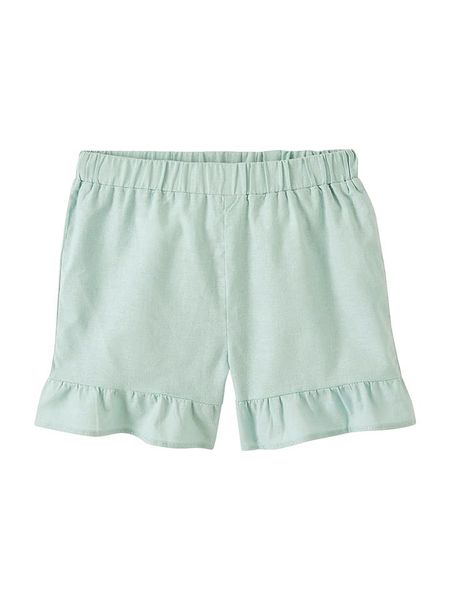 Vertbaudet Szorty "Giverny" w kolorze jasnozielonym rozmiar: 128. Zielone szorty vertbaudet, bez wzorów, z bawełny. Za 52.95 zł.