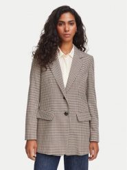 Marella Marynarka Fasto 2625046091 Kremowy Regular Fit. Białe marynarki i żakiety Marella, bez wzorów, z syntetyku, bez ramiączek. Za 1,009.00 zł.