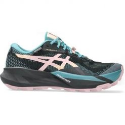 Buty do biegania damskie Asics Trabuco 14. Czarne buty do biegania ASICS, bez wzorów, bez zapięcia, do biegania. Za 1,075.00 zł.