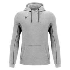Bluza z kapturem Macron Theater ECO. Szare bluzy Macron, s, bez wzorów, z bawełny, z kapturem. Za 392.50 zł.