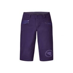 Szorty damskie Endura Singletrack II. Fioletowe szorty ENDURA, bez wzorów. Za 421.15 zł.