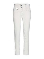 Herrlicher Spodnie w kolorze białym rozmiar: W32. Białe spodnie materiałowe Herrlicher, bez wzorów, z materiału, klasyczne. Za 217.99 zł.