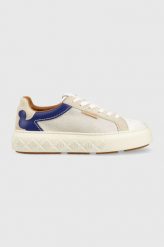 Tory Burch sneakersy Ladybug kolor beżowy. Brązowe buty sportowe lifestyle Tory Burch, bez wzorów, z gumy, sportowe, bez zapięcia. Za 1,559.90 zł.