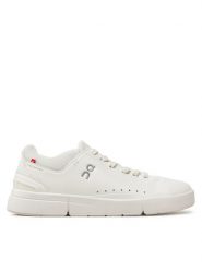 On Buty do biegania The Roger Advantage 3WD10650108 Biały. Białe buty do biegania On, bez wzorów, ze skóry, bez zapięcia, do biegania. Za 599.99 zł.