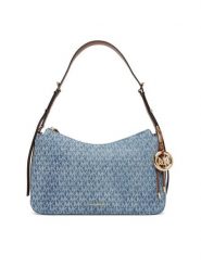 MICHAEL Michael Kors Torebka Nolita 30S6GY5L2C Niebieski. Niebieskie torebki klasyczne MICHAEL Michael Kors, bez wzorów, z materiału, bez dodatków. Za 1,469.00 zł.