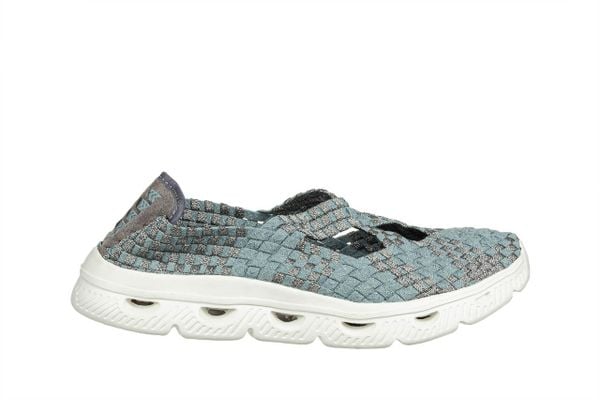 Półbuty Rock Djerba Reptile 032034, Niebieski, Materiał - 39. Niebieskie buty sportowe lifestyle Rock Spring, na lato, bez wzorów, z materiału, rockowe, bez obcasa. W wyprzedaży za 134.10 zł.
