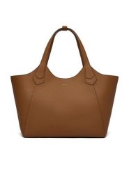 BOSS Torebka 50563395 Brązowy. Brązowe shopper bag Boss, bez wzorów, ze skóry, bez dodatków. Za 1,599.00 zł.