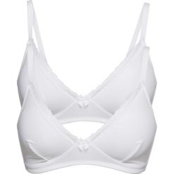 Biustonosz bez fiszbinów (2 szt.) bonprix biały. Biustonosze marki bonprix. Za 45.98 zł.