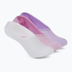Skarpety damskie SKECHERS Non Terry No Show Liner 3. Białe skarpetki Skechers, z aplikacjami, z elastanu. Za 29.99 zł.