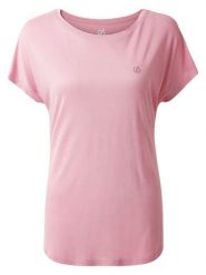 Dare 2b Koszulka sportowa "Persisting II Tee" w kolorze jasnoróżowym rozmiar: 42. Różowe t-shirty sportowe Dare 2b, bez wzorów, z materiału, bez ramiączek, outdoorowe. Za 79.03 zł.