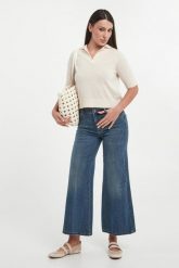 Jeansy damskie Wlcrop MARELLA. Jeansy Marella Sport, bez wzorów, z jeansu. Za 849.00 zł.