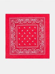 Chusta ze wzorem - czerwony. Czerwone chusty Sinsay, bez wzorów. Za 7.99 zł.