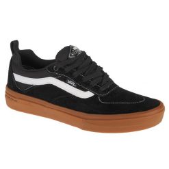 Buty sportowe do chodzenia unisex, Vans Kyle Walker Pro. Czarne buty sportowe lifestyle Vans, bez wzorów, sportowe, bez zapięcia. Za 239.99 zł.