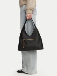 LOVE MOSCHINO Torebka JC4223PP0PKG0000 Czarny. Czarne torebki klasyczne Love Moschino, bez wzorów, ze skóry, bez dodatków. Za 949.99 zł.