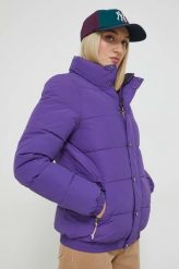 Superdry kurtka damska kolor fioletowy zimowa. Fioletowe kurtki Superdry, na zimę, m, bez wzorów, bez kaptura. W wyprzedaży za 359.99 zł.