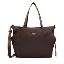 Torebka Roxy. Brązowe torebki klasyczne Roxy, bez wzorów, klasyczne, bez dodatków. Za 129.99 zł.