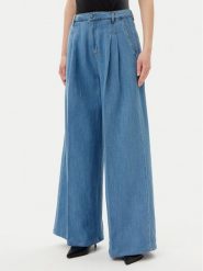 Silvian Heach Jeansy Ignate GPP25392JE Niebieski Wide Leg. Niebieskie jeansy Silvian Heach, bez wzorów, z bawełny. Za 369.99 zł.
