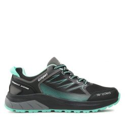 Trekkingi Grisport. Czarne buty trekkingowe Grisport, bez zapięcia. Za 309.99 zł.