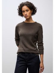 Cecil Sweter w kolorze ciemnobrązowym rozmiar: 42. Brązowe swetry Cecil, bez wzorów, bez ramiączek. Za 131.12 zł.