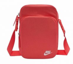 Saszetka na ramię Nike Nk Heritage Crossbody. Szare nerki i saszetki Nike, bez wzorów, z materiału, eleganckie, bez dodatków. Za 110.99 zł.