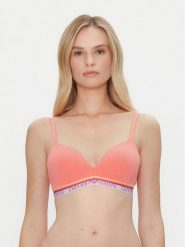 Emporio Armani Underwear Biustonosz braletka EW000442 AF10883 U4024 Różowy. Czerwone biustonosze Emporio Armani Underwear, bez wzorów, z bawełny. Za 209.99 zł.