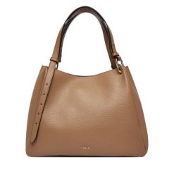 Torebka Furla. Brązowe torebki klasyczne Furla, bez wzorów, klasyczne, bez dodatków. Za 1,979.00 zł.