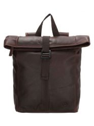 HIDE & STITCHES Skórzany plecak "Japura" w kolorze ciemnobrązowym - 24 x 33 x 10 cm rozmiar: onesize. Brązowe plecaki HIDE & STITCHES, bez wzorów, z materiału, na ramię, bez dodatków. Za 261.05 zł.