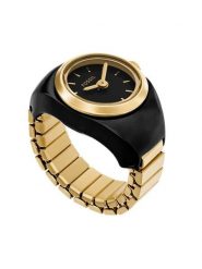 Fossil Zegarek Watch Ring ES5413 Czarny. Czarne, analogowe zegarki Fossil. Za 599.99 zł.