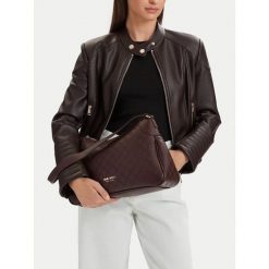 Torebka Nine West. Brązowe torebki klasyczne Nine West, bez wzorów, klasyczne, bez dodatków. Za 249.99 zł.