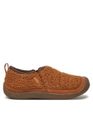 Keen Półbuty Howser II 1029730 Brązowy. Brązowe półbuty wsuwane Keen, bez wzorów, z materiału, bez obcasa, na płaskiej podeszwie. Za 209.99 zł.
