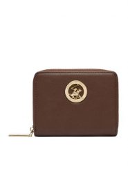 Beverly Hills Polo Club Portfel CEO-BHPC-W1-005-SS26 Brązowy. Brązowe portfele Beverly Hills Polo Club, bez wzorów, z materiału. Za 69.99 zł.