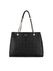 MEXX Torebka MEXX-S-011-07 Czarny. Czarne shopper bag Mexx, bez wzorów, z tworzywa sztucznego, bez dodatków. Za 249.99 zł.
