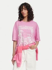 Billabong T-Shirt Sweet Ride EBJZT00408 Różowy Oversize. Czerwone t-shirty Billabong, xs, bez wzorów, z bawełny, bez kołnierzyka, bez ramiączek. Za 159.99 zł.