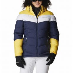 Kurtka Zimowa Damska Columbia Abbott Peak Insulated. Białe kurtki Columbia, na zimę, l, bez wzorów, bez kaptura. W wyprzedaży za 849.00 zł.