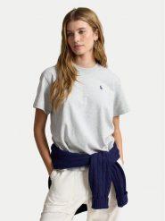 Polo Ralph Lauren T-Shirt 211B17798001 Szary Regular Fit. Szare t-shirty Polo Ralph Lauren, l, bez wzorów, z bawełny, bez kołnierzyka, bez ramiączek. Za 549.99 zł.