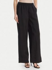 Marella Spodnie materiałowe Eremi 2613131154 Czarny Regular Fit. Czarne spodnie materiałowe Marella, bez wzorów, z materiału. Za 879.99 zł.