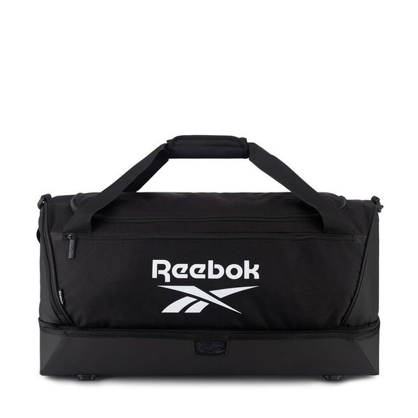 Torba Reebok. Czarne torby sportowe Reebok, bez wzorów. Za 199.99 zł.