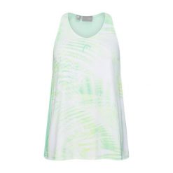 Head Agility Tech Women's Tank Top. Zielone topy Head, s, bez wzorów, sportowe, bez kołnierzyka, bez ramiączek. W wyprzedaży za 177.20 zł.