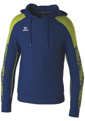 Bluza z kapturem Erima Evo Star. Niebieskie bluzy Erima, s, bez wzorów, z materiału, retro, bez ramiączek, z kapturem. Za 235.50 zł.
