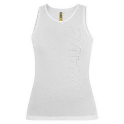 Damski tank top Mavic. Białe topy MAVIC, bez wzorów, sportowe, bez kołnierzyka, bez ramiączek. Za 261.50 zł.