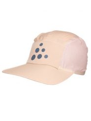 Craft Czapka "Pro Run" w kolorze jasnoróżowym rozmiar: onesize. Różowe czapki z daszkiem Craft, bez wzorów. Za 110.04 zł.