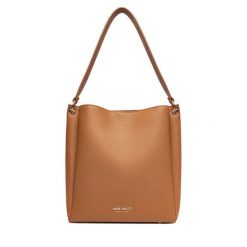Torebka Nine West. Brązowe torebki klasyczne Nine West, bez wzorów, klasyczne, bez dodatków. Za 229.99 zł.