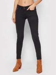 Pepe Jeans Jeansy Soho PL204174 Czarny Skinny Fit. Czarne jeansy Pepe Jeans, bez wzorów, z bawełny. Za 259.99 zł.