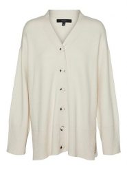 Vero Moda Kardigan w kolorze białym rozmiar: XS. Białe swetry Vero Moda, xs, bez wzorów, bez ramiączek. Za 66.16 zł.